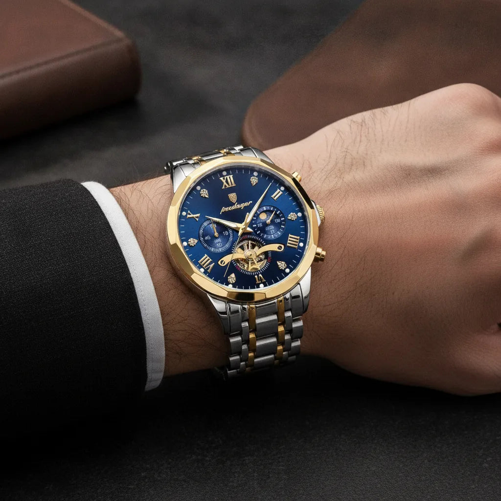 Montre Homme en Acier – L’Élégance dans les Détails