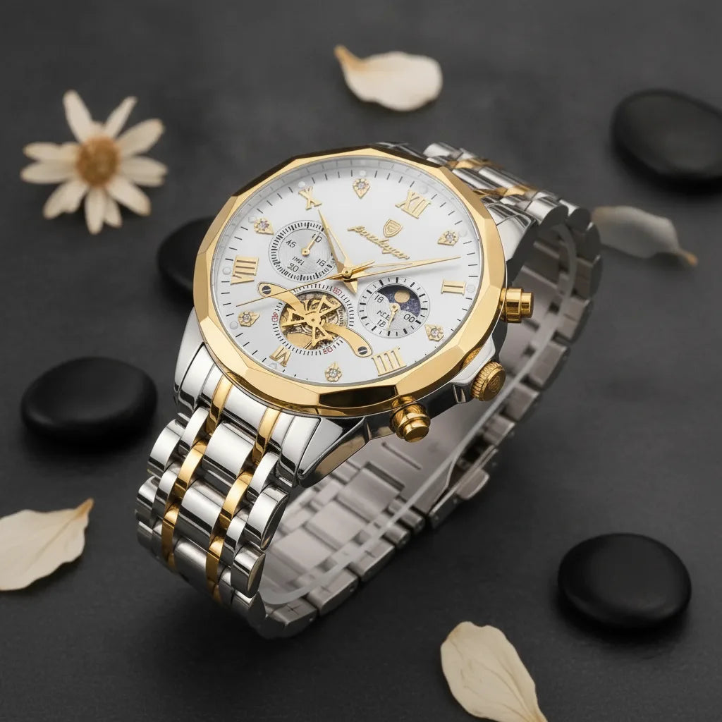 Montre Homme en Acier – L’Élégance dans les Détails