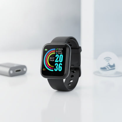 Montre Connectée Sport - Fitness, Sommeil, Musique - Homme & Femme