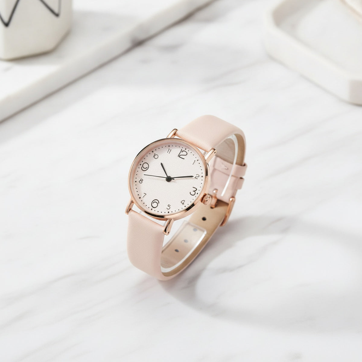Montre Femme - Bracelet cuir, Style Décontracté - Quartz
