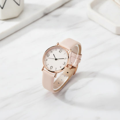Montre Femme - Bracelet cuir, Style Décontracté - Quartz