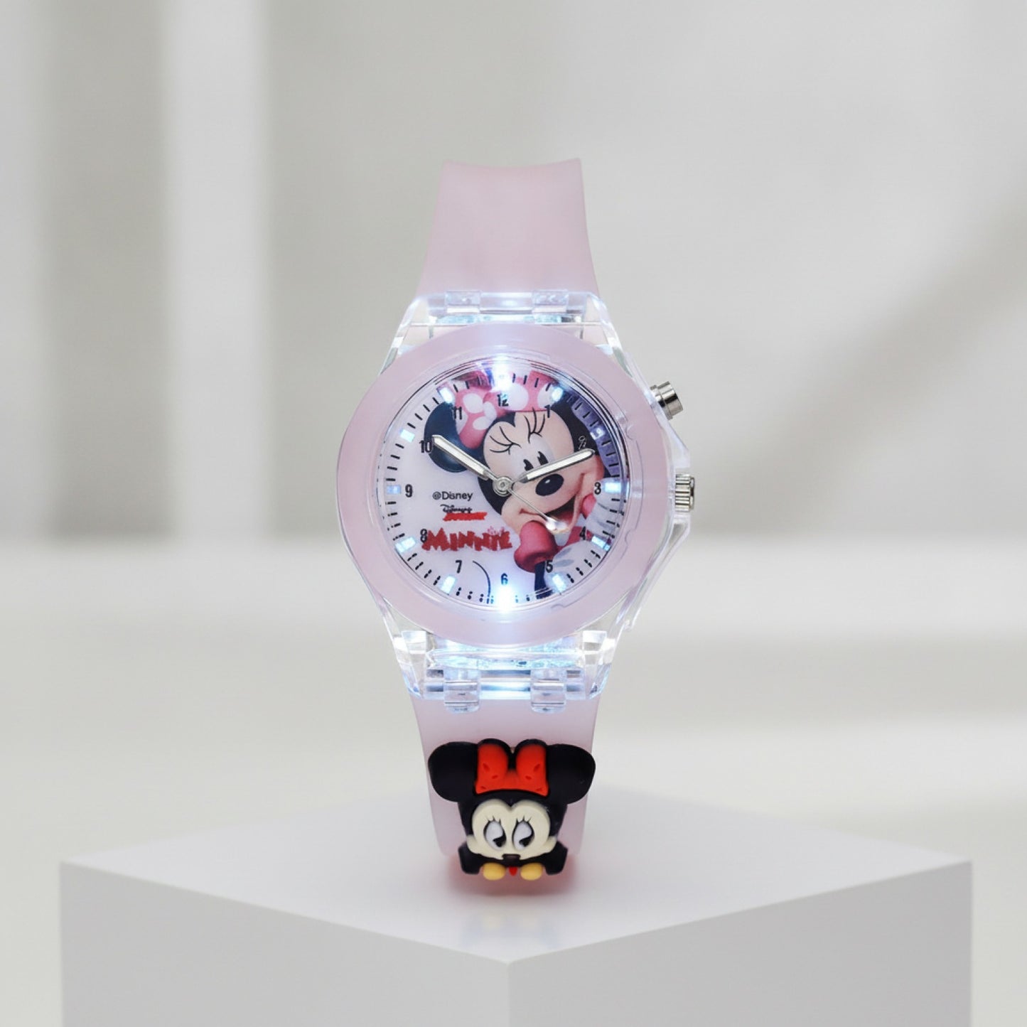 Montre Enfant  - Mickey & Minnie - Bracelet Caoutchouc