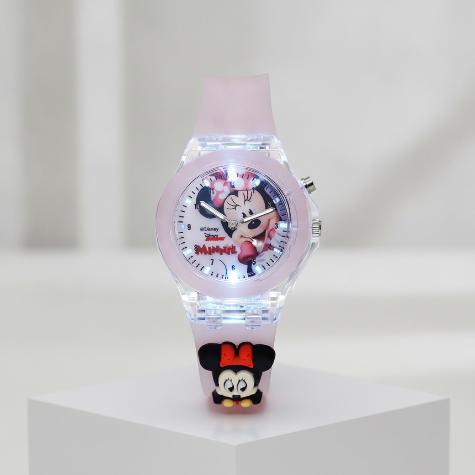 Montre Enfant  - Mickey & Minnie - Bracelet Caoutchouc