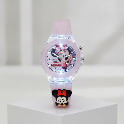 Montre Enfant  - Mickey & Minnie - Bracelet Caoutchouc