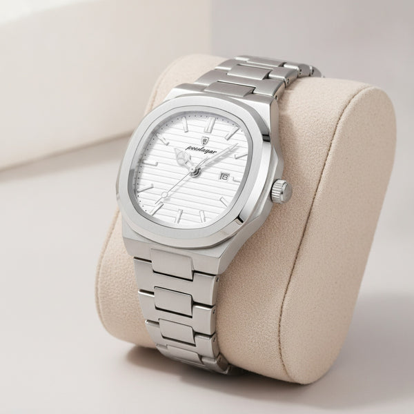 Montre Femme - Acier Inoxydable, Étanche - Élégance Quotidienne