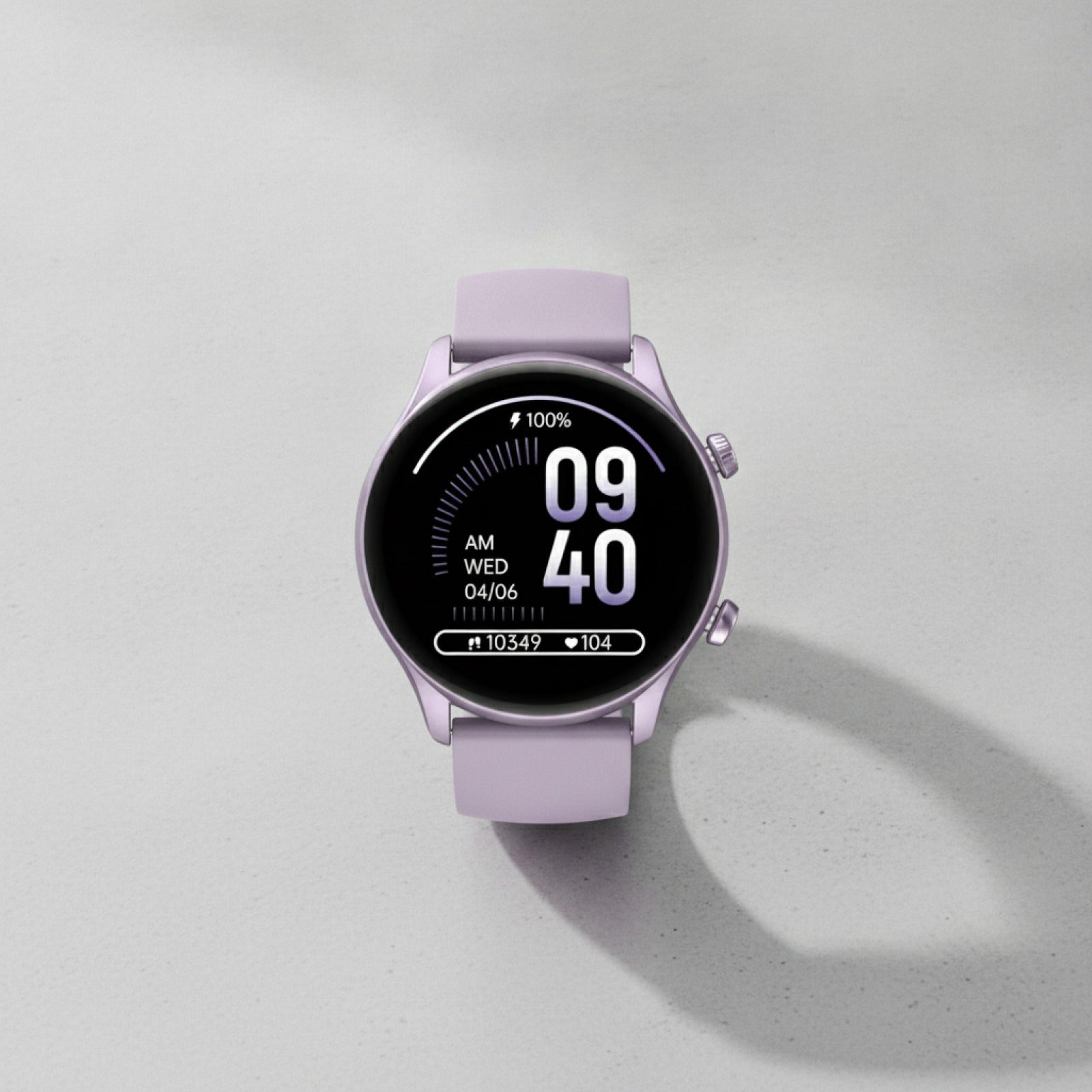 Montre Connectée - Appel Vocal, Grand Écran HD, Suivi Fitness -Violette