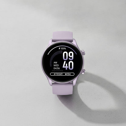 Montre Connectée - Appel Vocal, Grand Écran HD, Suivi Fitness -Violette